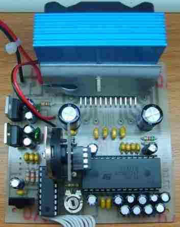 TDA7318 Surround Sound w/ TDA8567Q Amp & PIC16F628A