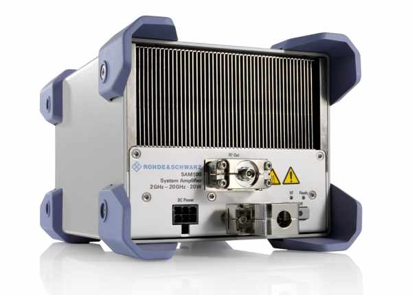 NEW ROHDE SCHWARZ SYSTEM AMPLIFIER TARGETS MICROWAVE DEVICE MANUFACTURERS