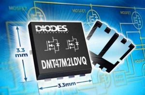 TINY AUTOMOTIVE-COMPLIANT, 40V DUAL MOSFET BOASTS LOW RDS(ON) RESISTANCE