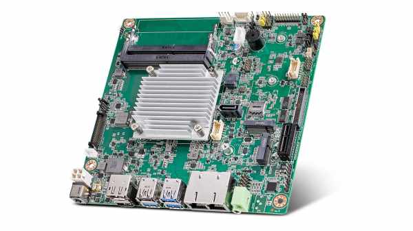 ADVANTECH LAUNCHES AIMB-218 MINI-ITX MOTHERBOARD WITH INTEL ATOM® PROCESSOR FOR AIOT EDGE DEVICES