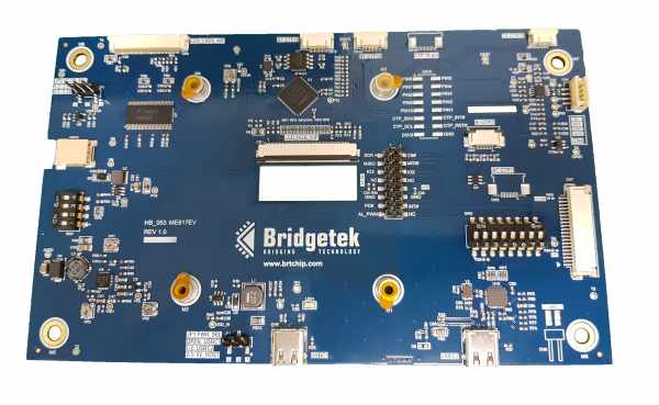 BRIDGETEK INTRODUCES NEW EVALUATION HARDWARE FOR ADVANCED EVE GRAPHIC CONTROLLERS