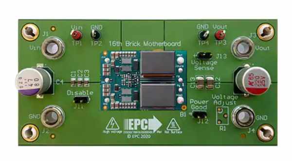 GAN IS AS EASY TO USE AS SILICON EPC INTRODUCES A 48 V TO 12 V DEMO BOARD