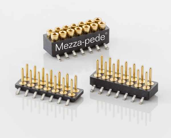 MEZZA PEDE 1.0MM PITCH SMT CONNECTORS FROM ADVANCED INTERCONNECTIONS CORP