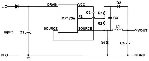 MP17XA NON ISOLATED OFFLINE REGULATORS