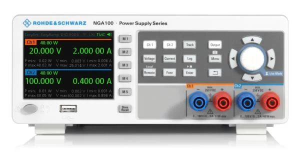 NEW ROHDE SCHWARZ NGA100 POWER SUPPLY SERIES STOCKED BY FARNELL