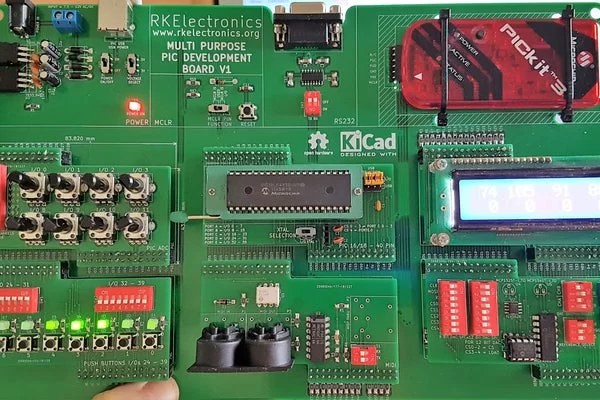 PIC Microcontroller Development Board System