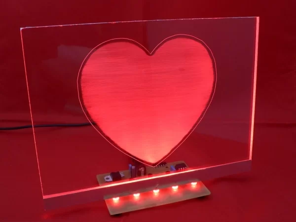 RGB LED Love Heart