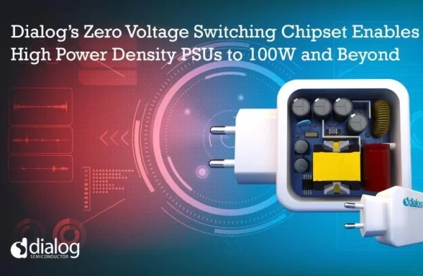 ZERO VOLTAGE SWITCHING CHIPSET SHRINKS HIGH POWER DENSITY POWER SUPPLY UNITS TO 100W AND BEYOND