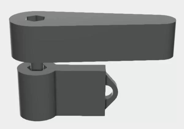 CAD design of Flippers and Actuation Mechanism