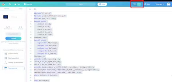 Wio Terminal Arduino Text Code Modification