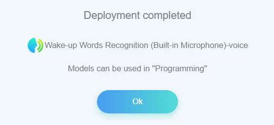 deployment is completed