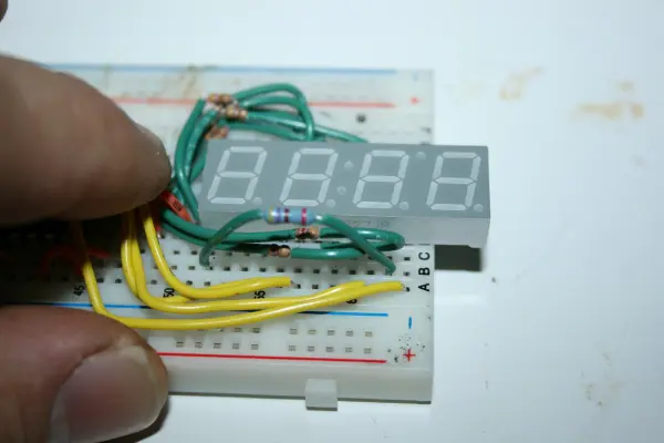 4-digit 7-segment LED display 4-digit 7-segment LED display
