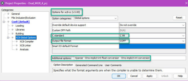 Project Properties - Dual MUX 4.pr Project Properties - Dual MUX 4.pr