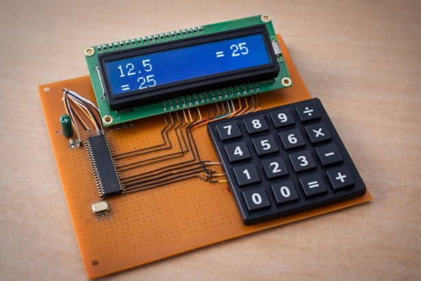 PIC24 Calculator Proteus Simulation with MPLAB C30